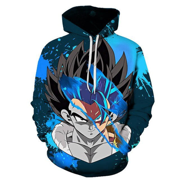 Dragon ball Anime 3D hoodies Men Women Hooded Sweatshirt Dragonball Son Goku Casual Pockets Streetwear Autumn Tops - Vimost Shop
