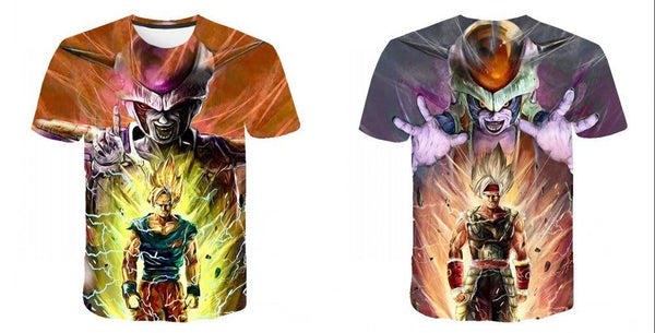 Dragon Ball DBZ Bulma Super Saiyan Vegeta 3d print Kids Goku T shirt Japan Anime Tshirts - Vimost Shop
