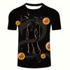 Dragon Ball DBZ Bulma Super Saiyan Vegeta 3d print Kids Goku T shirt Japan Anime Tshirts - Vimost Shop
