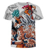 Dragon Ball DBZ Bulma Super Saiyan Vegeta 3d print Kids Goku T shirt Japan Anime Tshirts - Vimost Shop