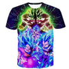 Dragon Ball DBZ Bulma Super Saiyan Vegeta 3d print Kids Goku T shirt Japan Anime Tshirts - Vimost Shop