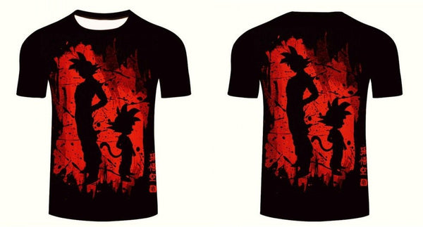 Dragon Ball DBZ Bulma Super Saiyan Vegeta 3d print Kids Goku T shirt Japan Anime Tshirts - Vimost Shop