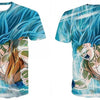 Dragon Ball DBZ Bulma Super Saiyan Vegeta 3d print Kids Goku T shirt Japan Anime Tshirts - Vimost Shop