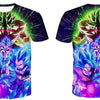 Dragon Ball DBZ Bulma Super Saiyan Vegeta 3d print Kids Goku T shirt Japan Anime Tshirts - Vimost Shop