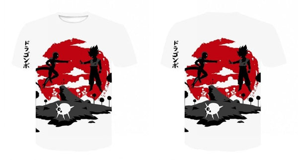 Dragon Ball DBZ Bulma Super Saiyan Vegeta 3d print Kids Goku T shirt Japan Anime Tshirts - Vimost Shop
