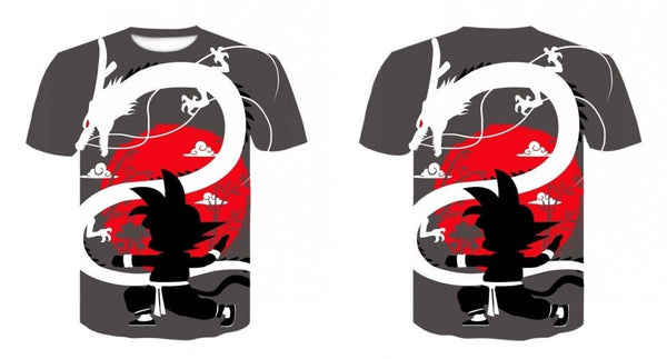Dragon Ball DBZ Bulma Super Saiyan Vegeta 3d print Kids Goku T shirt Japan Anime Tshirts - Vimost Shop