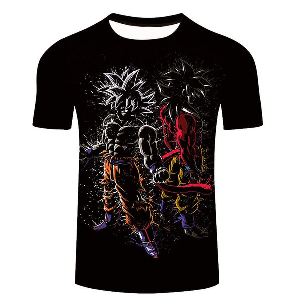 Dragon Ball DBZ Bulma Super Saiyan Vegeta 3d print Kids Goku T shirt Japan Anime Tshirts - Vimost Shop