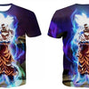 Dragon Ball DBZ Bulma Super Saiyan Vegeta 3d print Kids Goku T shirt Japan Anime Tshirts - Vimost Shop