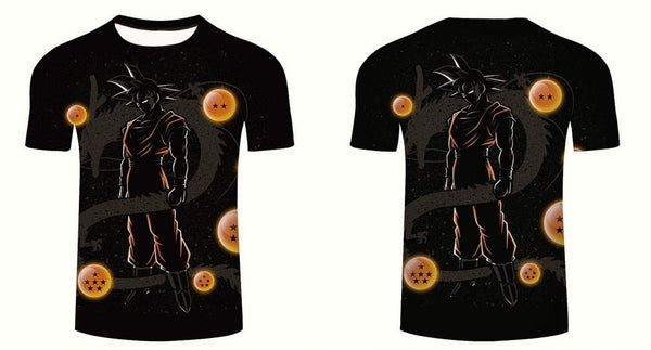 Dragon Ball DBZ Bulma Super Saiyan Vegeta 3d print Kids Goku T shirt Japan Anime Tshirts - Vimost Shop