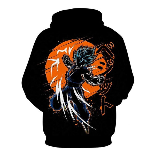 Dragon Ball Hoodie Men 3D Sweatshirts Super Saiyan Goku Printed Hooded Pullover Teen Fashion Cartoon Hoody Streetwear - Vimost Shop