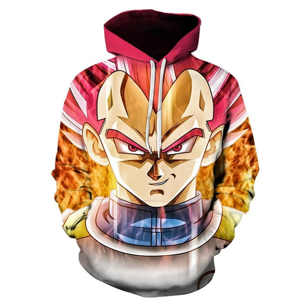 Dragon Ball Super 3D Hoodie Men /Women Spring Autumn Fashion Sweatshirt Unisex Japanese Anime Goku Print Jacket Outerwear - Vimost Shop