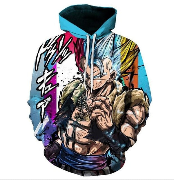 Dragon Ball Super 3D Hoodie Men /Women Spring Autumn Fashion Sweatshirt Unisex Japanese Anime Goku Print Jacket Outerwear - Vimost Shop