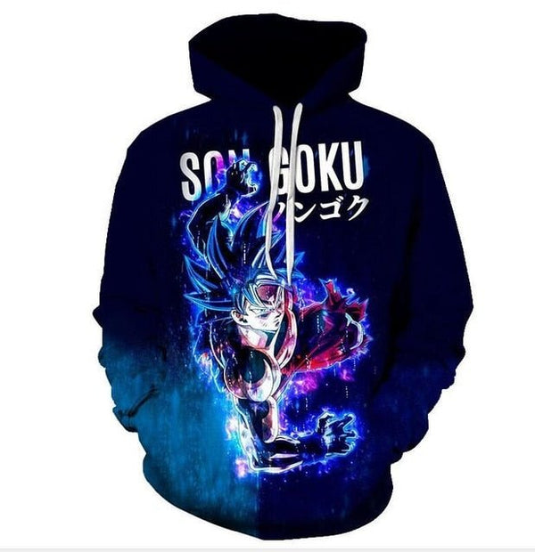 Dragon Ball Super 3D Hoodie Men /Women Spring Autumn Fashion Sweatshirt Unisex Japanese Anime Goku Print Jacket Outerwear - Vimost Shop