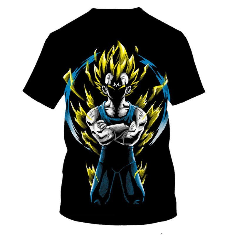 Dragon Ball T Shirt Men Summer Dragon Ball Z super Son Goku Slim Fit Cosplay 3D T-Shirts Vegeta Cool Anime Style Tshirt Homme - Vimost Shop