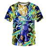 Dragon Ball T Shirt Men Summer Dragon Ball Z super Son Goku Slim Fit Cosplay 3D T-Shirts Vegeta Cool Anime Style Tshirt Homme - Vimost Shop