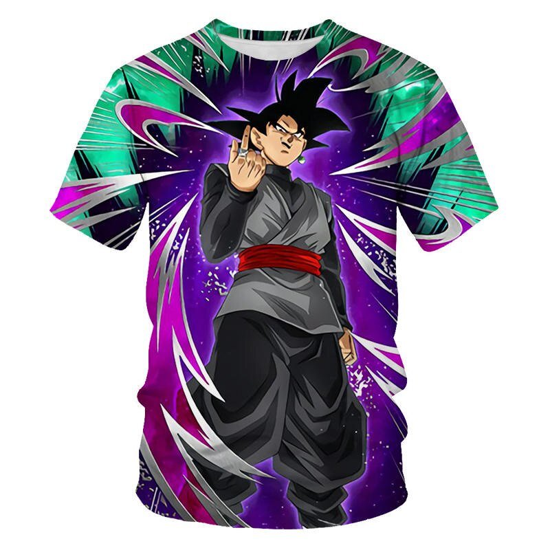 Dragon Ball T Shirt Men Summer Dragon Ball Z super Son Goku Slim Fit Cosplay 3D T-Shirts Vegeta Cool Anime Style Tshirt Homme - Vimost Shop