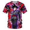 Dragon Ball T Shirt Men Summer Dragon Ball Z super Son Goku Slim Fit Cosplay 3D T-Shirts Vegeta Cool Anime Style Tshirt Homme - Vimost Shop