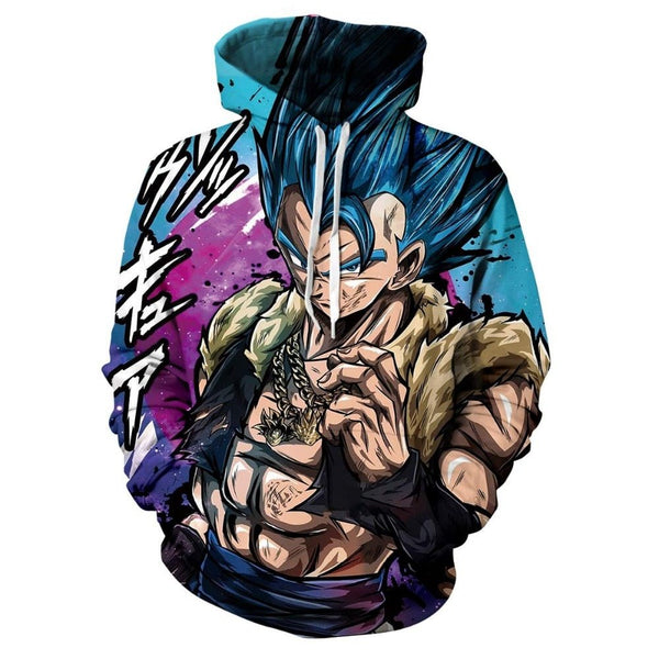 Dragon Ball Z 3D Hoodies Men/Women Pullovers Sweatshirts Strong Goku Print Male Hooded Tracksuits Hoody - Vimost Shop