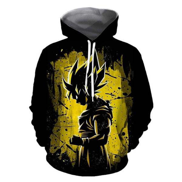 Dragon Ball Z 3D Hoodies Men/Women Pullovers Sweatshirts Strong Goku Print Male Hooded Tracksuits Hoody - Vimost Shop