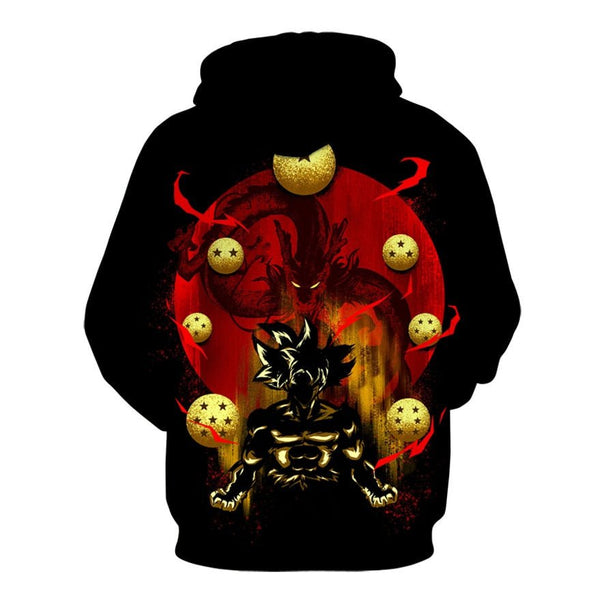 Dragon Ball Z 3D Hoodies Men/Women Pullovers Sweatshirts Strong Goku Print Male Hooded Tracksuits Hoody - Vimost Shop