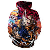 Dragon Ball Z 3D Hoodies Men/Women Pullovers Sweatshirts Strong Goku Print Male Hooded Tracksuits Hoody - Vimost Shop