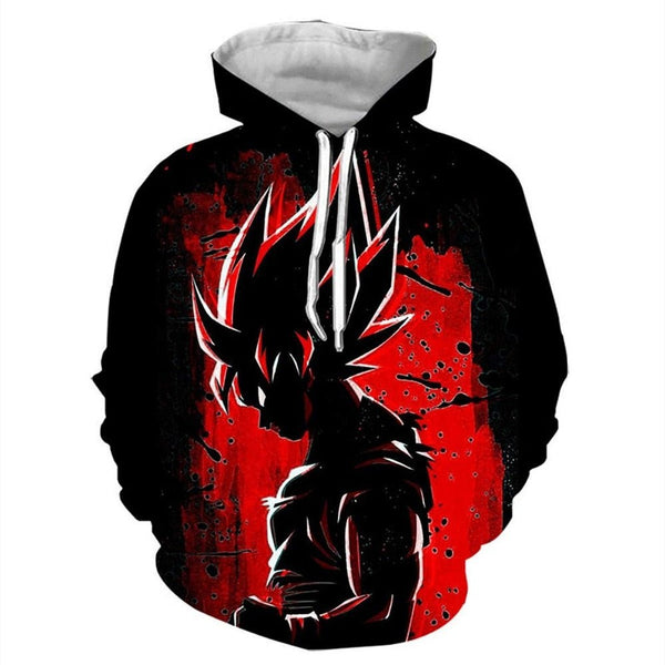 Dragon Ball Z 3D Hoodies Men/Women Pullovers Sweatshirts Strong Goku Print Male Hooded Tracksuits Hoody - Vimost Shop