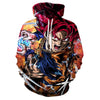 Dragon Ball Z 3D Hoodies Men/Women Pullovers Sweatshirts Strong Goku Print Male Hooded Tracksuits Hoody - Vimost Shop