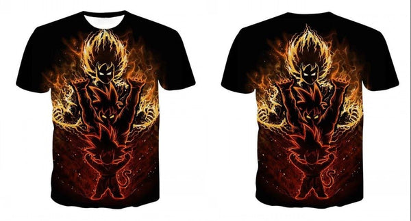 Dragon Ball Z 3D T Shirt Men Summer Top super son goku Funny T-Shirts anime vegeta DragonBall Tshirt Summer cartoon print Tops - Vimost Shop
