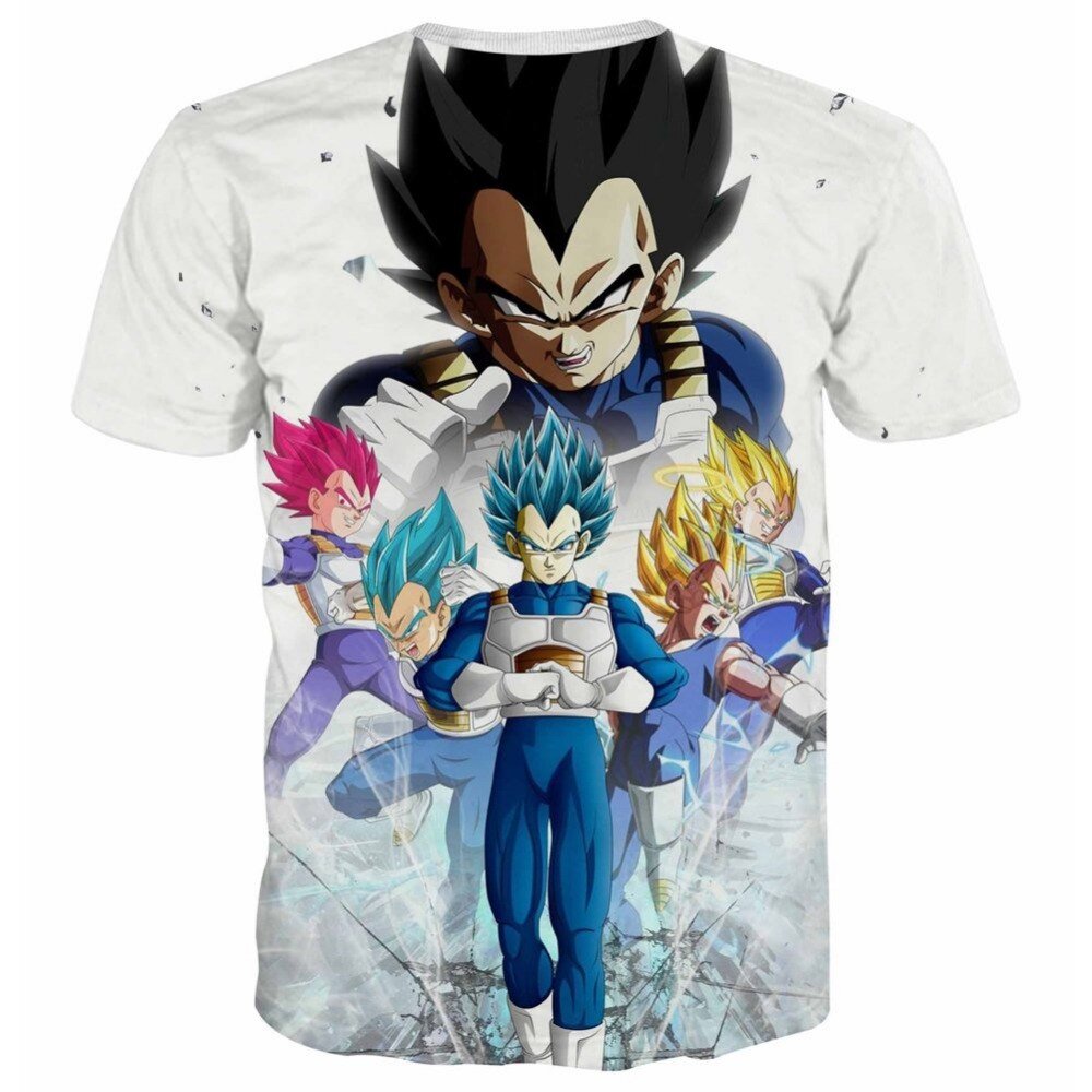 Dragon Ball Z 3D T Shirt Men Summer Top super son goku Funny T-Shirts anime vegeta DragonBall Tshirt Summer cartoon print Tops - Vimost Shop