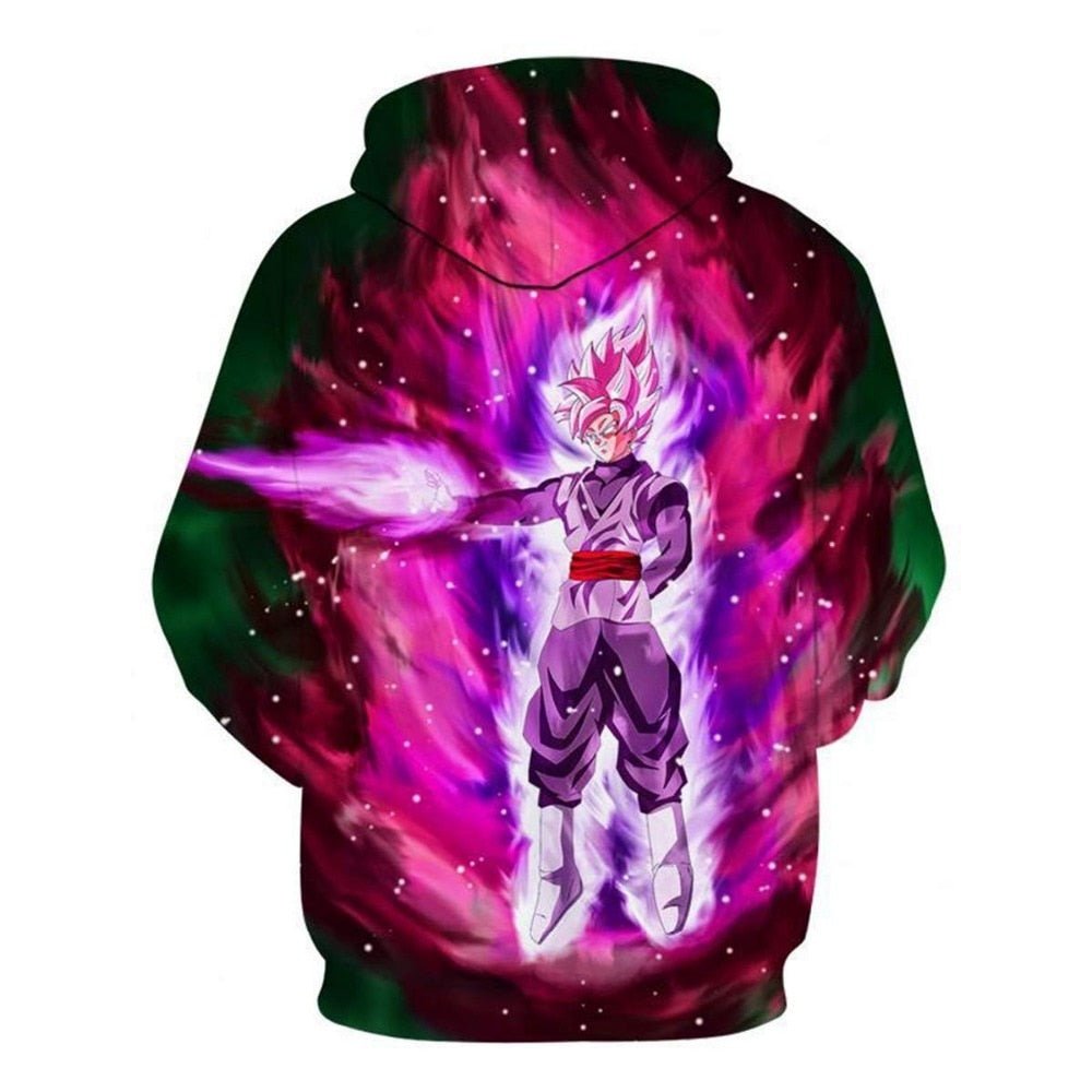 Dragon Ball Z Goku 3D Hoodies Anime Hoodie Unisex 3D Print Fashion Streetwear Hip Hop Punk Hoodies Harajuku Hooded Plus Size - Vimost Shop