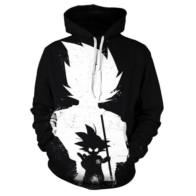 Dragon Ball Z Goku Anime 3D Print Hoodies Sweatshirts Harajuku Cartoon Hooded Women/Men long sleeve hip hop streetwear Clothes - Vimost Shop