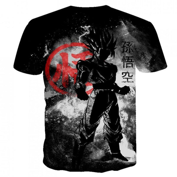 Dragon Ball Z Goku Black Vegeta 3D T-shirt Men 2019 Summer Anime T shirt O-Neck Tshirt Casual Brand Dragonball Tops Tee - Vimost Shop