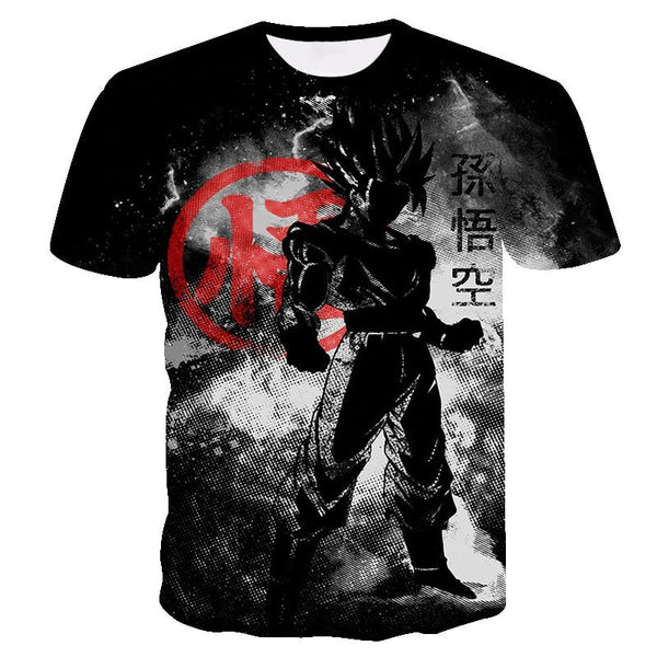 Dragon Ball Z Goku Black Vegeta 3D T-shirt Men 2019 Summer Anime T shirt O-Neck Tshirt Casual Brand Dragonball Tops Tee - Vimost Shop