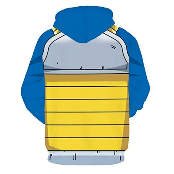 Dragon Ball Z Hoodies 3D Hooded Pullover Coats Sportswear Sweatshirt Dragonball Super Saiyan Son Goku Vegeta Outfit Outwear Tops - Vimost Shop