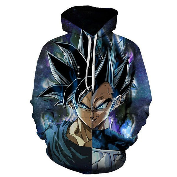 Dragon Ball Z Men's Summer Hoodies 3D Printing Super Saiyan Kid Black Zamasu Vegeta Jiren Dragonball Sweatshirt Hoodie - Vimost Shop
