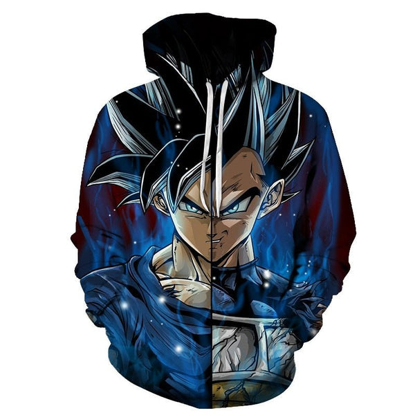 Dragon Ball Z Men's Summer Hoodies 3D Printing Super Saiyan Kid Black Zamasu Vegeta Jiren Dragonball Sweatshirt Hoodie - Vimost Shop