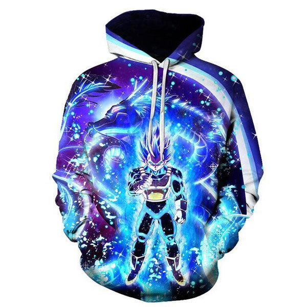 Dragon Ball Z Men's Summer Hoodies 3D Printing Super Saiyan Kid Black Zamasu Vegeta Jiren Dragonball Sweatshirt Hoodie - Vimost Shop