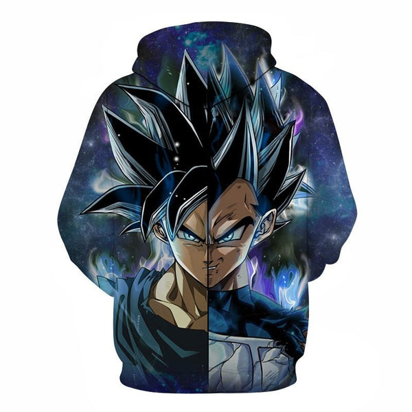Dragon Ball Z Men's Summer Hoodies 3D Printing Super Saiyan Kid Black Zamasu Vegeta Jiren Dragonball Sweatshirt Hoodie - Vimost Shop