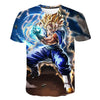 Dragon Ball Z Men's Summer T-shirts 3D Printing Super Saiyan Kid Black Zamasu Vegeta Jiren Dragonball T Shirt Tops Tees - Vimost Shop