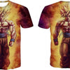 Dragon Ball Z T Shirts Mens Summer 3D Print Super Saiyan Goku Black Zamasu Vegeta Dragonball Casual Tee Shirt tops Tee - Vimost Shop