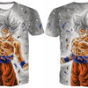 Dragon Ball Z T Shirts Mens Summer 3D Print Super Saiyan Goku Black Zamasu Vegeta Dragonball Casual Tee Shirt tops Tee - Vimost Shop
