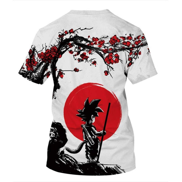 Dragon Ball Z Ultra Instinct God Son Goku Super Saiyan Men Tshirt 3D Printed Summer O-Neck Daily Casual Funny T shirt Plus Size - Vimost Shop