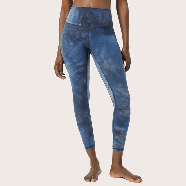 DREAM TIE DYE Naked Feel Sport Workout Tights Yoga Pants Women Squat Proof Gym Fitness Athletic 7/8 Length Leggings - Vimost Shop