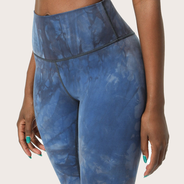 DREAM TIE DYE Naked Feel Sport Workout Tights Yoga Pants Women Squat Proof Gym Fitness Athletic 7/8 Length Leggings - Vimost Shop