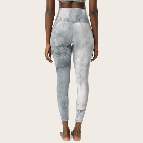 DREAM TIE DYE Naked Feel Sport Workout Tights Yoga Pants Women Squat Proof Gym Fitness Athletic 7/8 Length Leggings - Vimost Shop