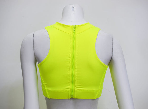 Dry Fit Sportswear Woman Gym Vest Leggings Fitness Suit Female Solid Workout Sets for Women Fluorescent Green Pink - Vimost Shop