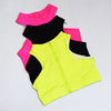 Dry Fit Sportswear Woman Gym Vest Leggings Fitness Suit Female Solid Workout Sets for Women Fluorescent Green Pink - Vimost Shop