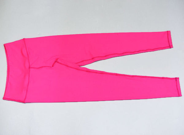 Dry Fit Sportswear Woman Gym Vest Leggings Fitness Suit Female Solid Workout Sets for Women Fluorescent Green Pink - Vimost Shop