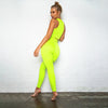 Dry Fit Sportswear Woman Gym Vest Leggings Fitness Suit Female Solid Workout Sets for Women Fluorescent Green Pink - Vimost Shop
