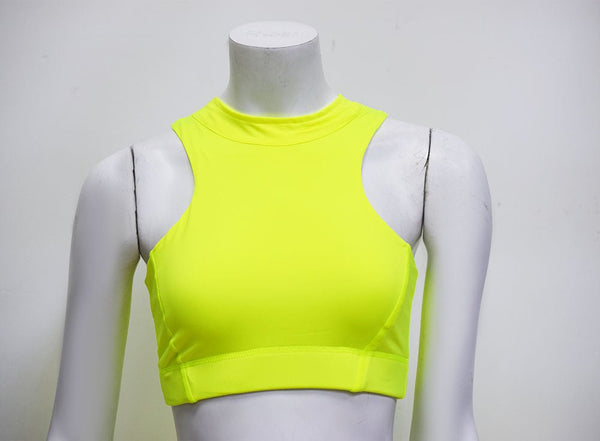 Dry Fit Sportswear Woman Gym Vest Leggings Fitness Suit Female Solid Workout Sets for Women Fluorescent Green Pink - Vimost Shop